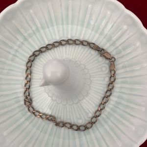 Pure silver chain bracelet 92.5%